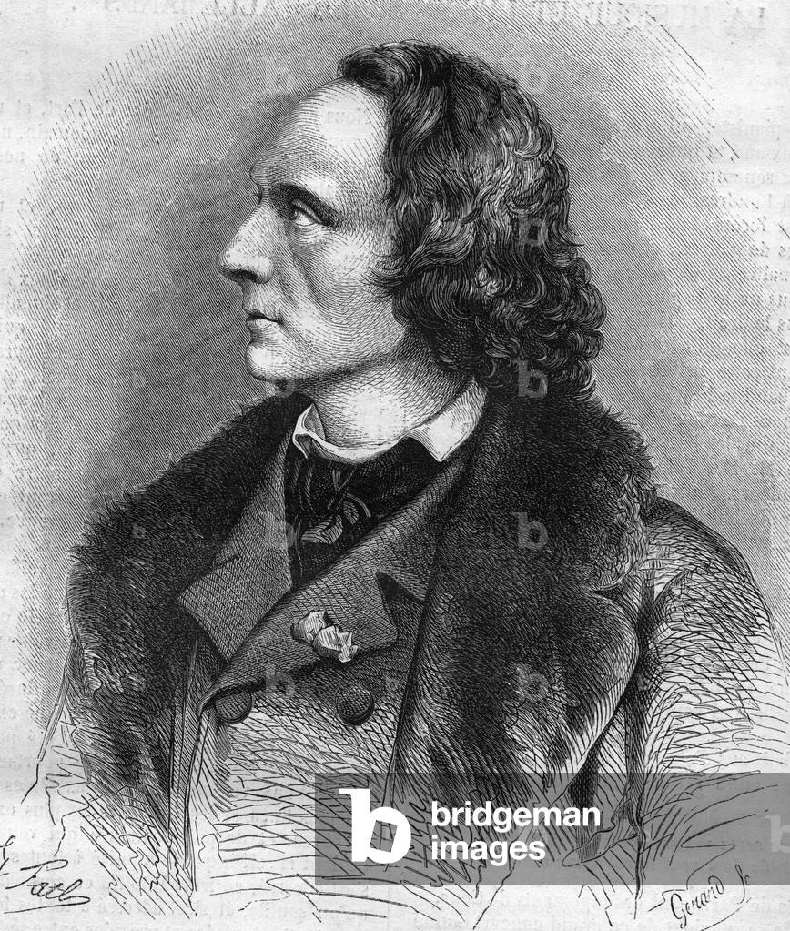 Porträt von Henri Litolff (1818-1891), französischer Pianist und Komponist.