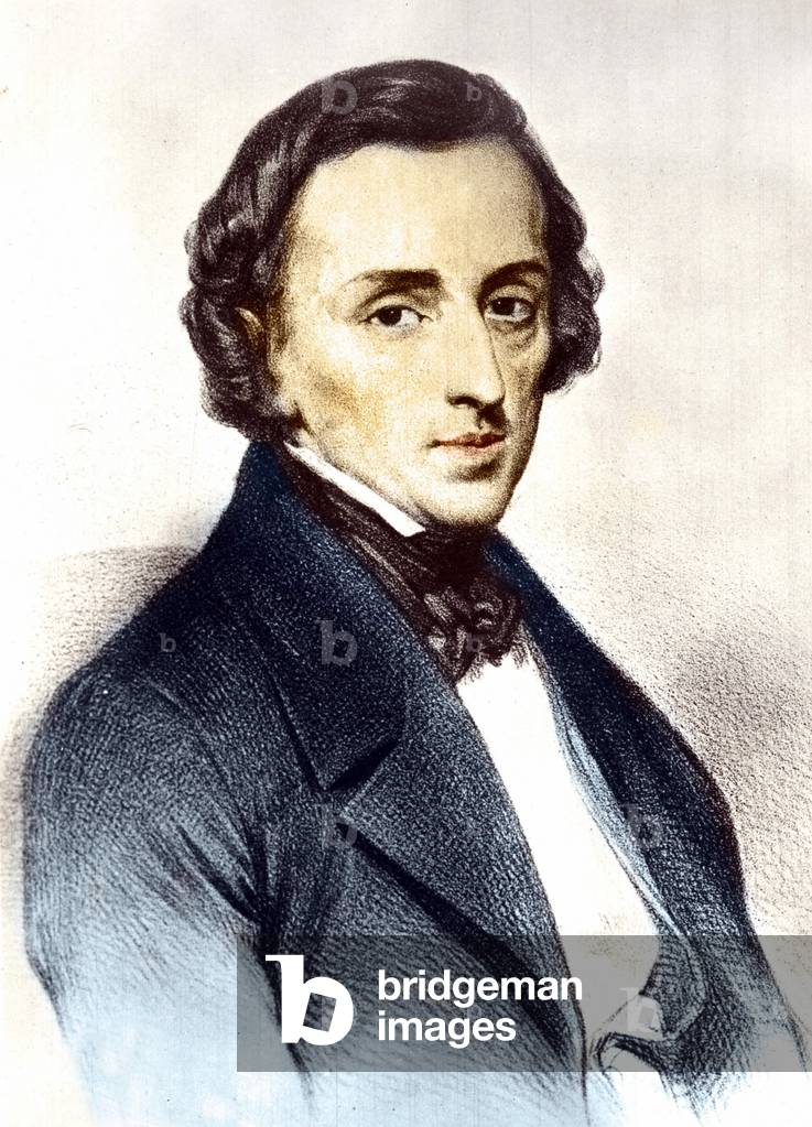 Portrait of Frederick Chopin (1810-1849), Polish composer.