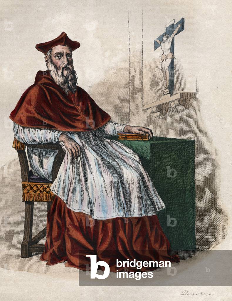 "Porträt von Jean du Bellay (1492-1560)", 1836 von French School