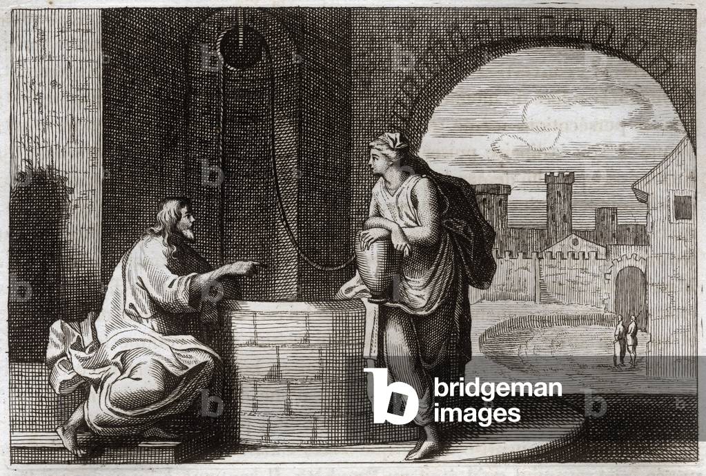 Illustration for the Royaumont Bible, 1811 (engraving)