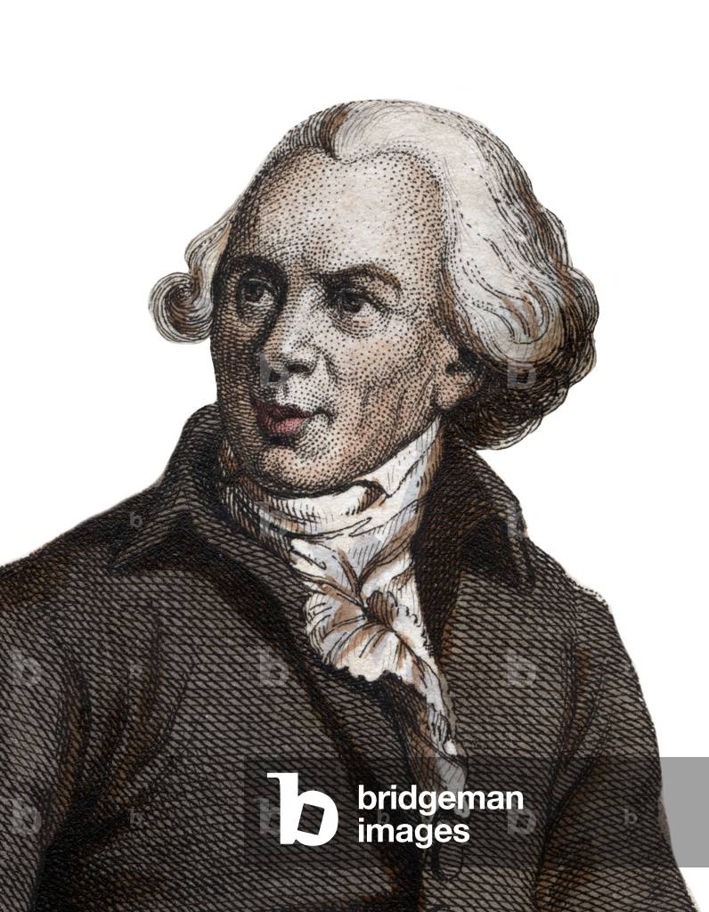Portrait of Jacques Delille (Abbe Delille) (1738-1813), French poet and translator. 