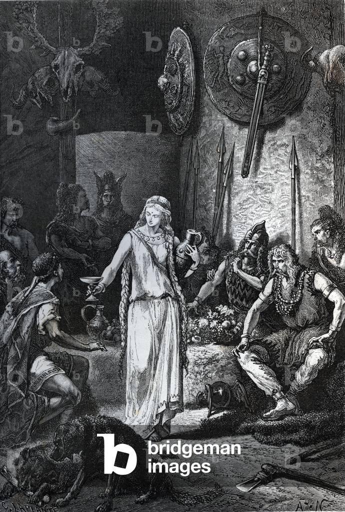 Fondation de Marseille, 600 BC (engraving)