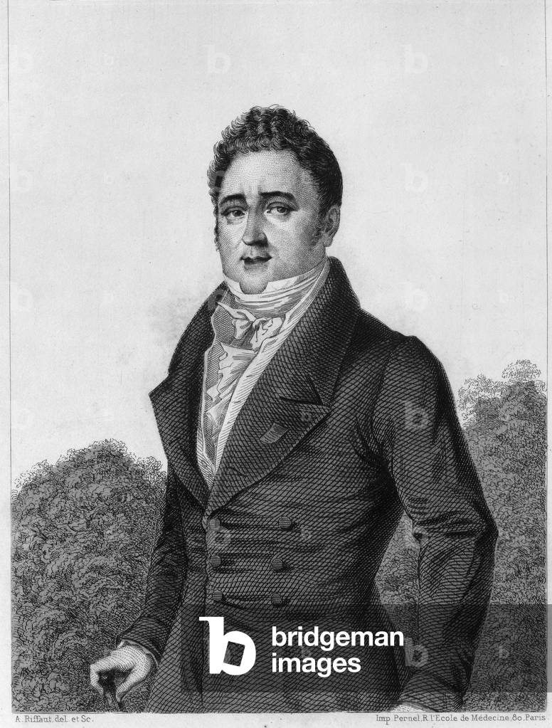 Jacques Lafitte (1767-1844), French banker and politician - engraving in “Histoire de la vie politique et privée de Louis Philippe”, 1852.