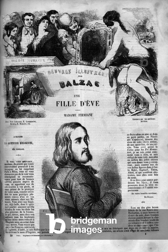 Cover for the novel “A daughter of Eve”