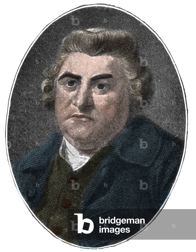 Portrait of Thomas Warton (1728-1790) English literary historian, critic, and poet. 19th century.