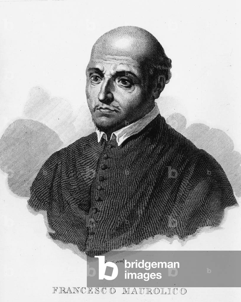 Image Of Portrait Of Francesco Maurolico Italian Mathematician