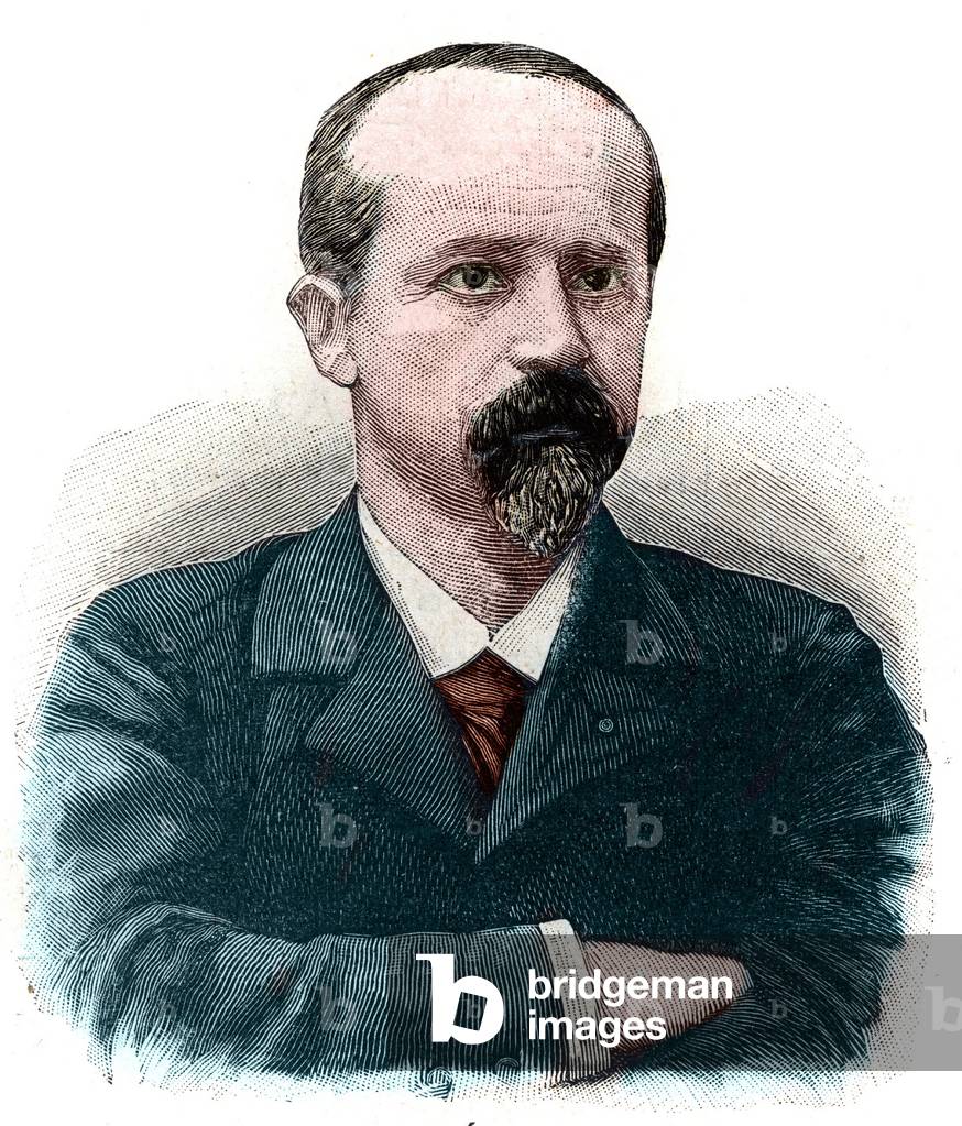 Portrait of Louis Jean Baptiste Lepine (1846 -1933) French lawyer and politician inventor of the Lepine Competition.