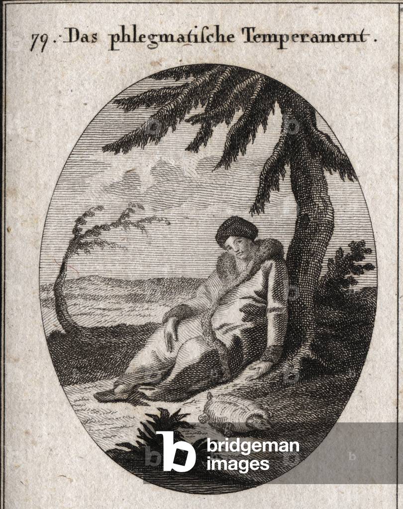 Illustration for Iconology or ideas from the sphere of passions and allegories, Vienna 1801 (engraving)