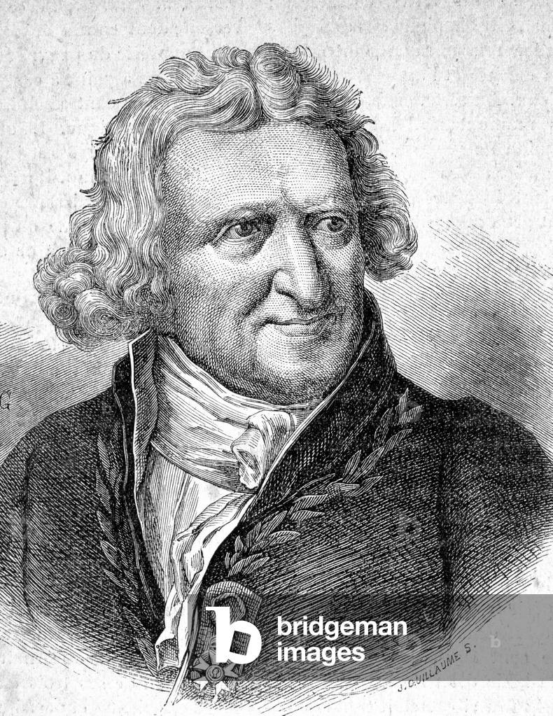 Portrait of Antoine Augustin Parmentier (1737 - 1813), French military pharmacist and agronomist - in “” Les Contemporains””, n.d. late 19th century.