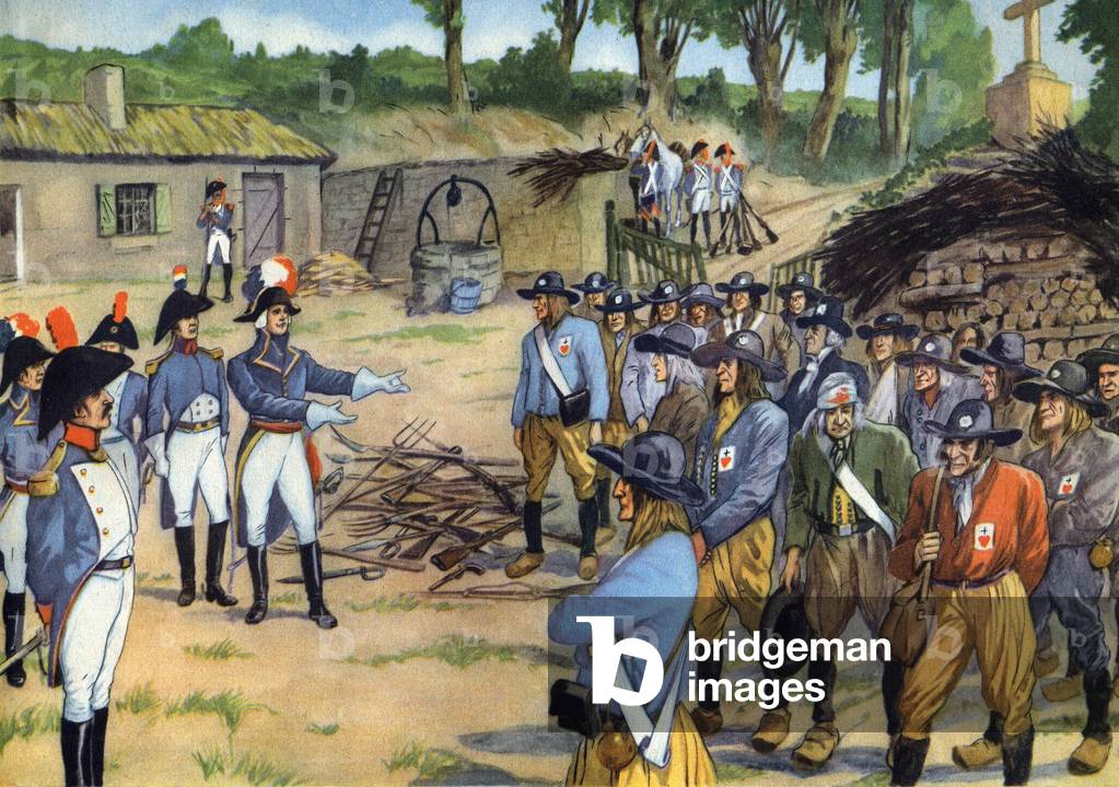 Vendee War: pacification of the Vendee by General Lazare Hoche in 1796.