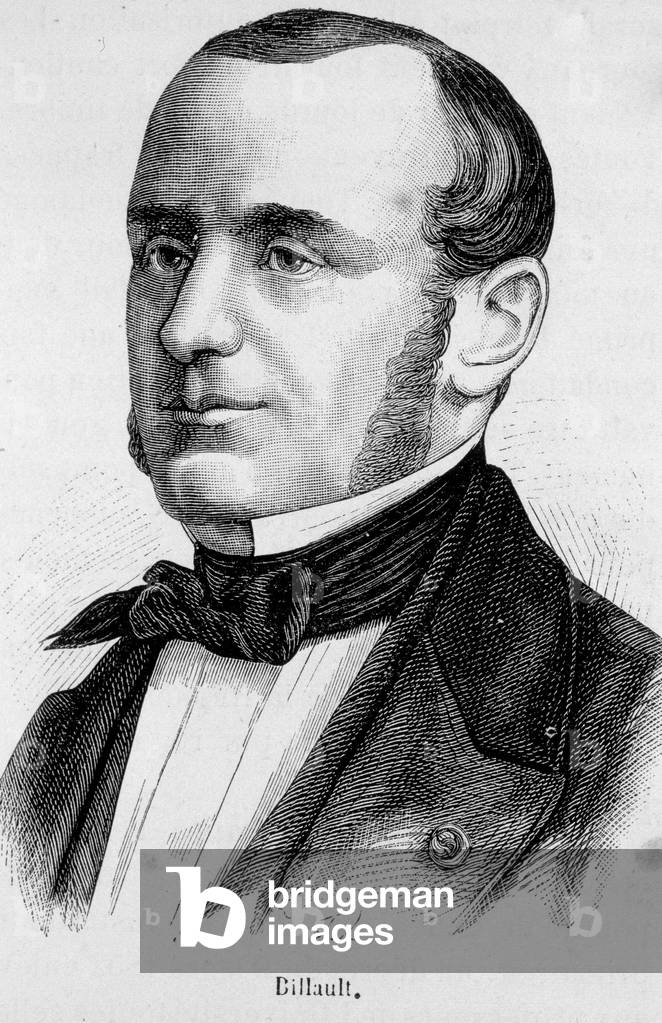 Portrait of Adolphe Billault (1805-1863).