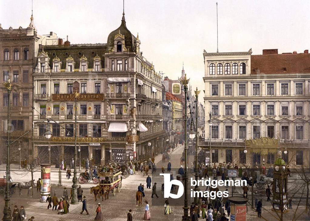 il caffè Bauer a Berlino nel 1900