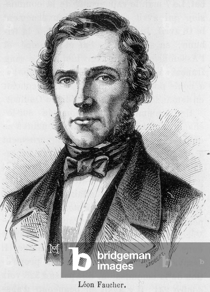 Portrait of Leon Faucher