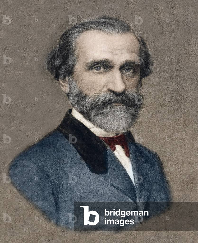 Portrait of Giuseppe Verdi