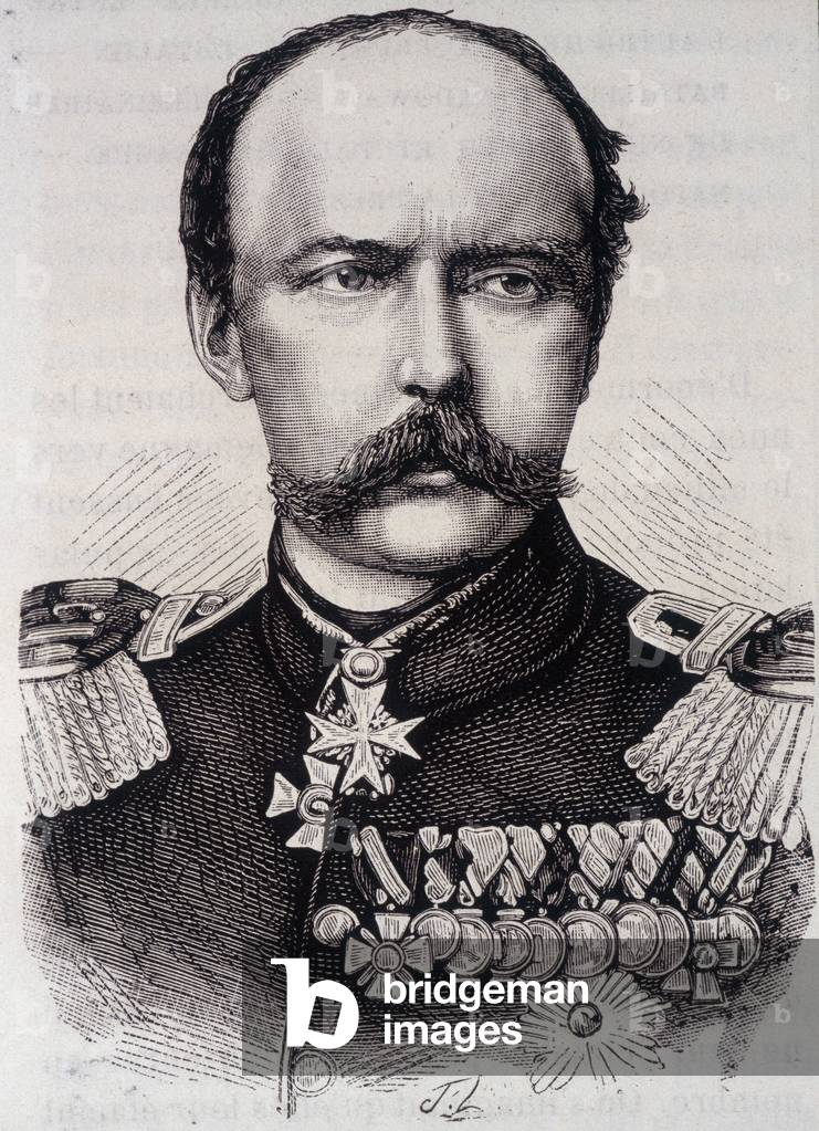 Portrait of Frederic - Charles, Prince of Prussia (1828-1885)