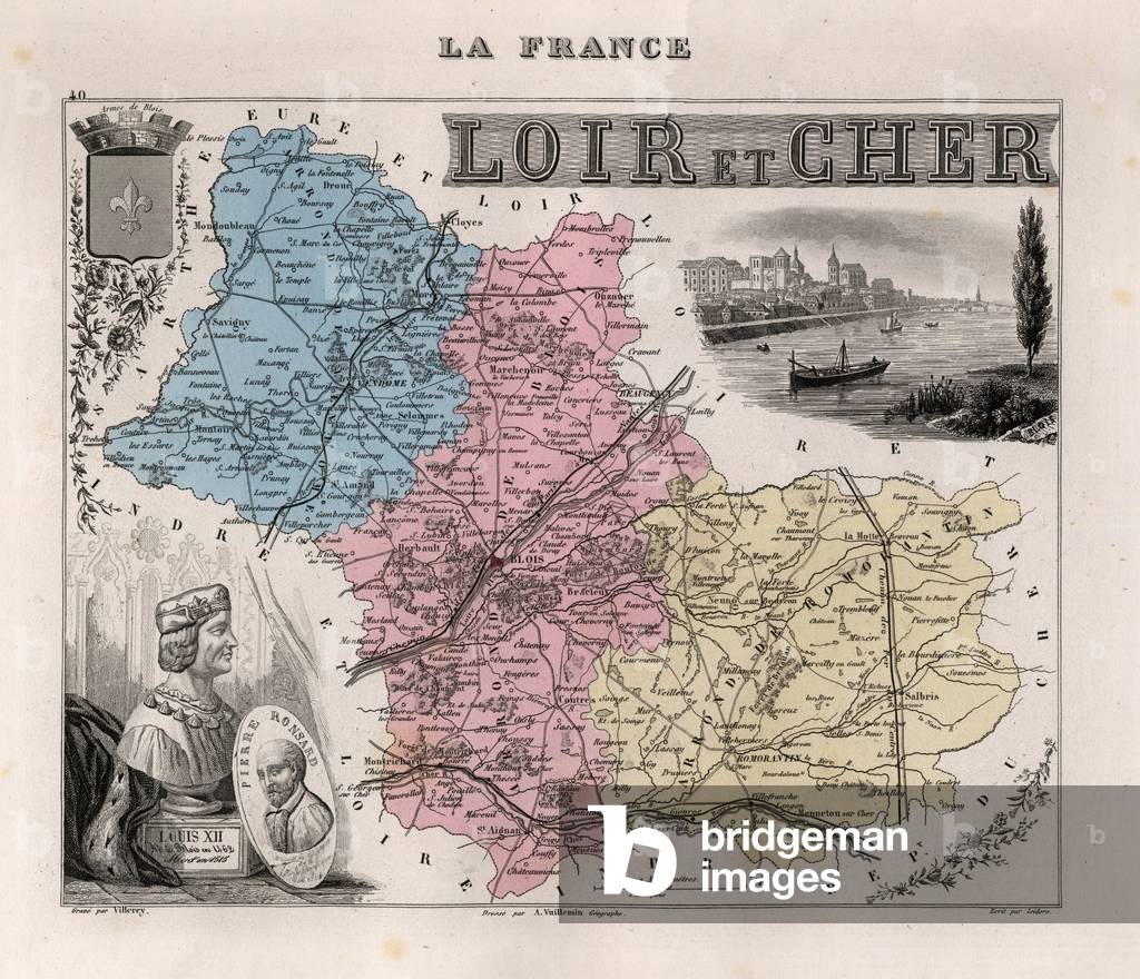 Le Loir-et-Cher, Centre -France and its Colonies.