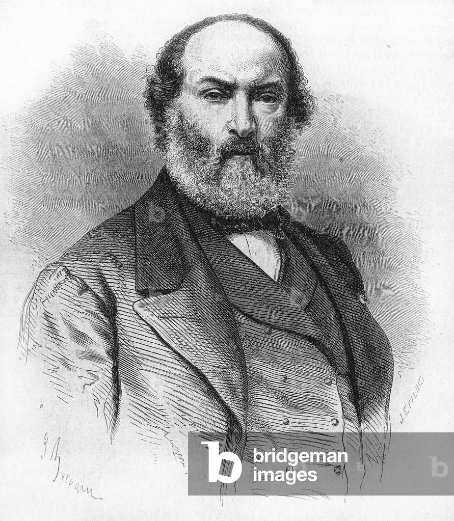 Théodore Rousseau (1812-1867), French painter.