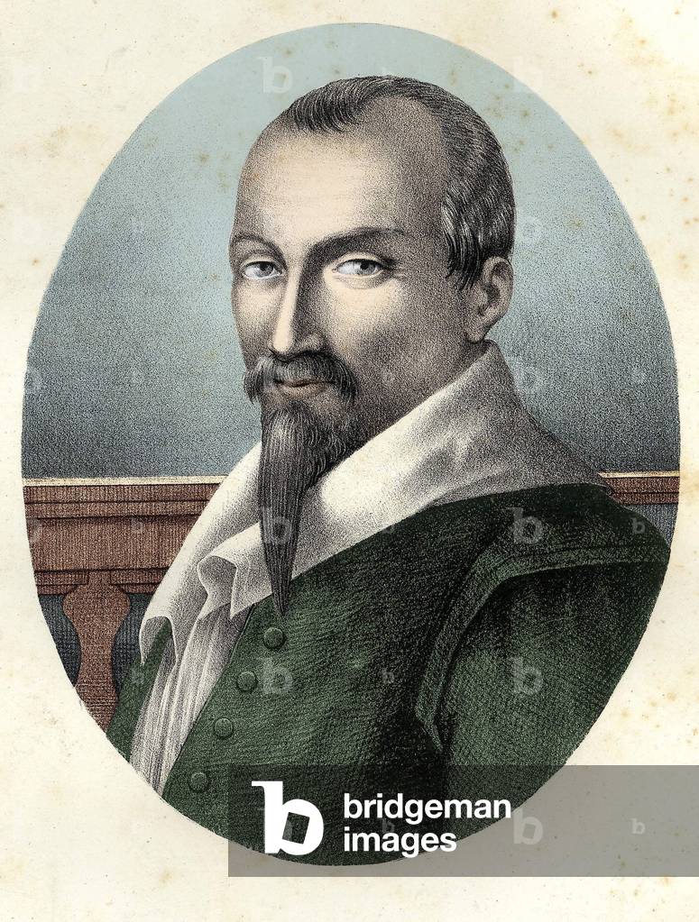 Portrait of Olivier De Serres (v. 1539 - 1619) French agronomist.