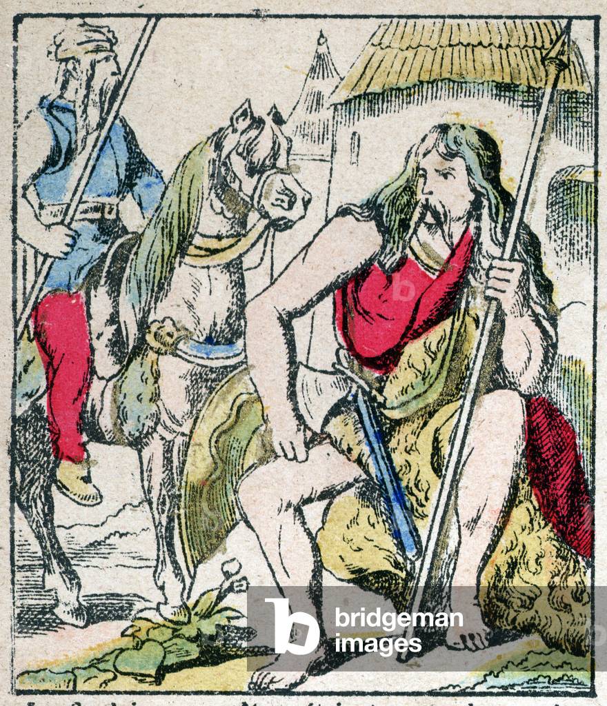 The Gauls, late 19th century (engraving)