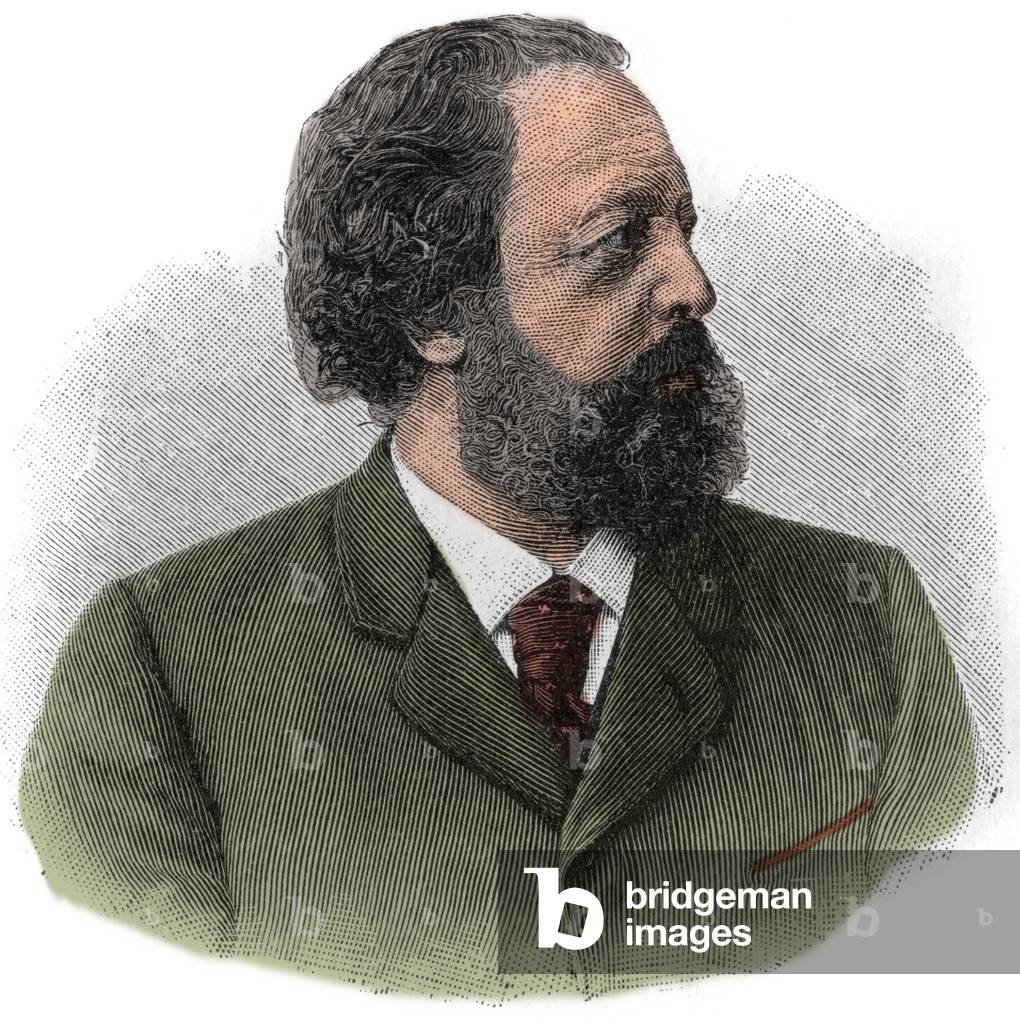 Portrait of Paul Johann Ludwig von Heyse (1830-1914) German writer.