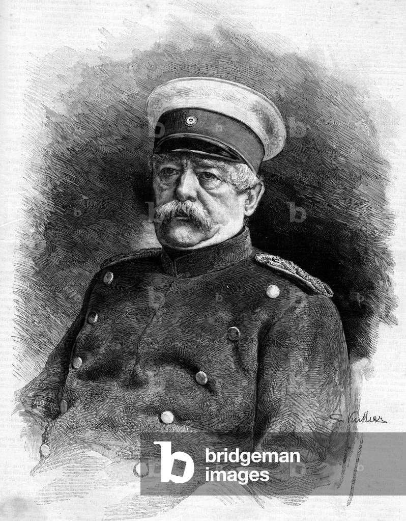 Portrait of the Prince of Bismarck (1815 - 1898).