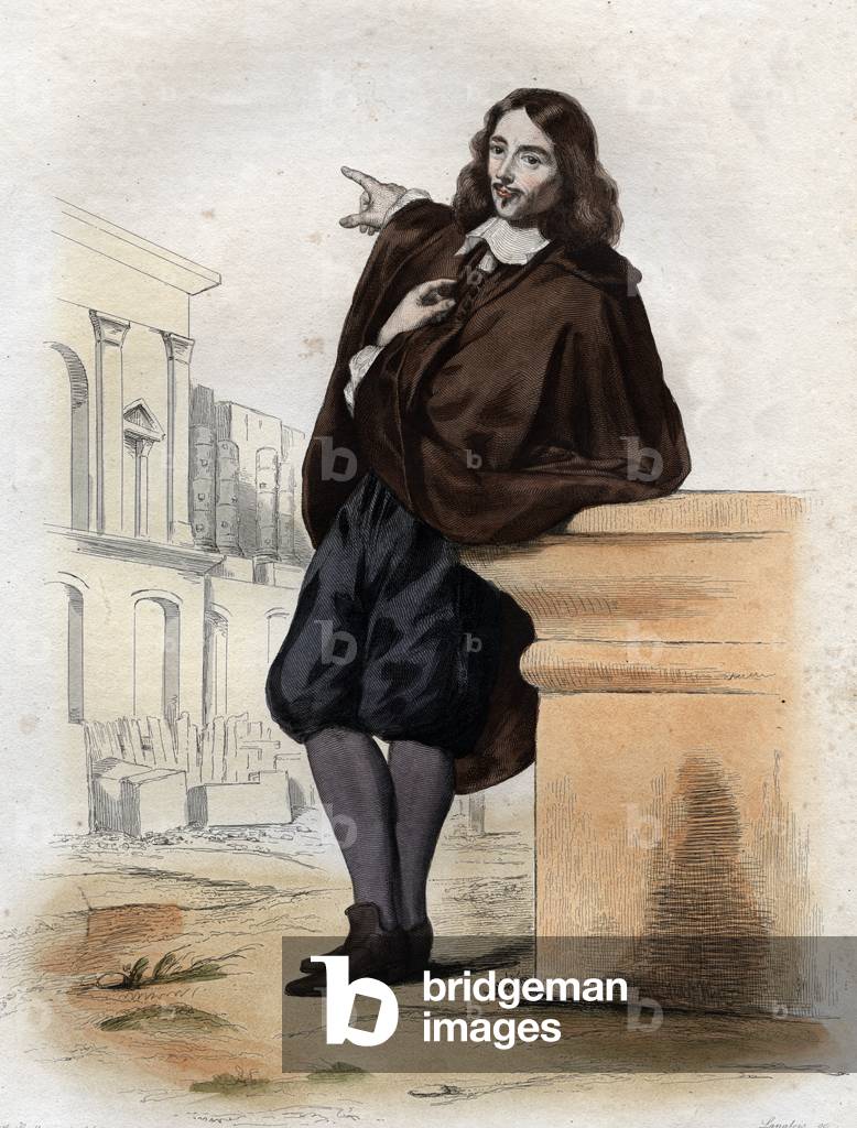 Portrait of Claude Perrault (1613-1688), French architect, physician and anatomist.