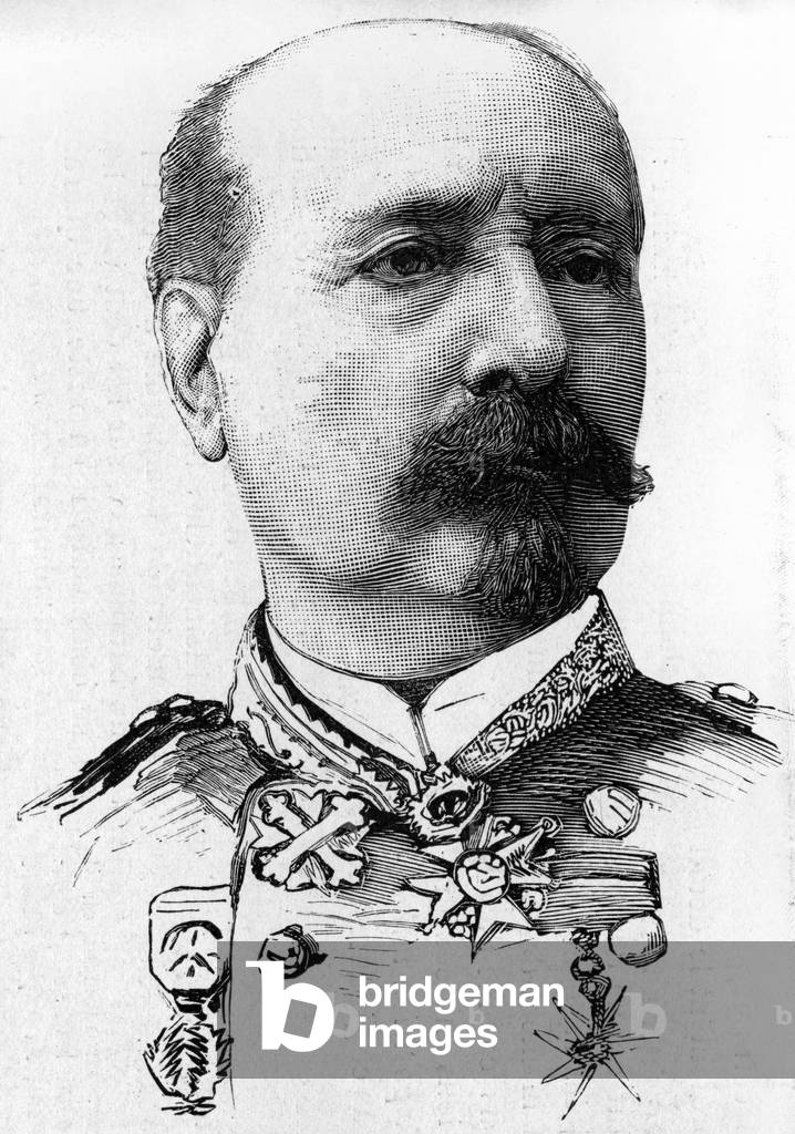 Portrait of General Pelissier who died July 31, 1887.