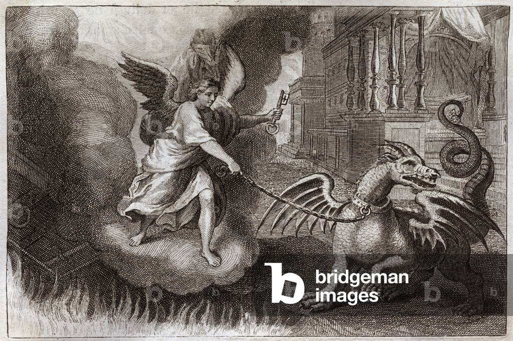 Illustration for the Royaumont Bible, 1811 (engraving)