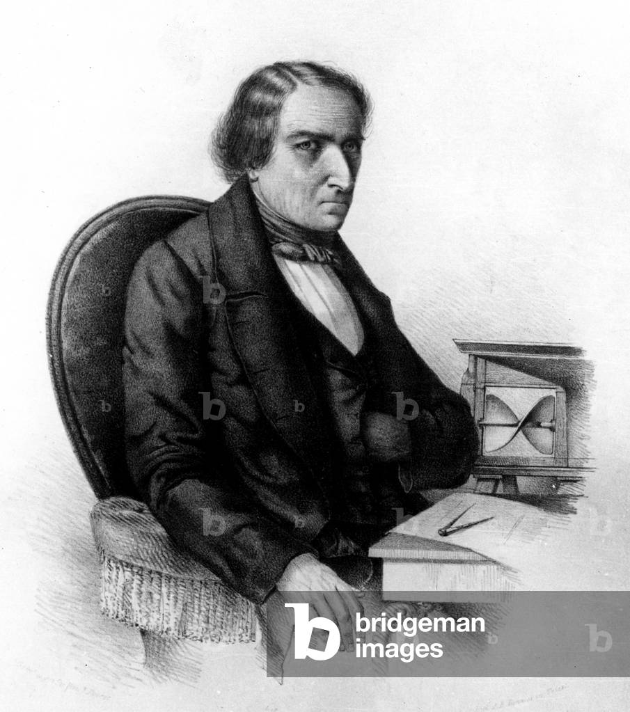 Portrait Joseph Ludwig Franz Ressel Austrian engineer