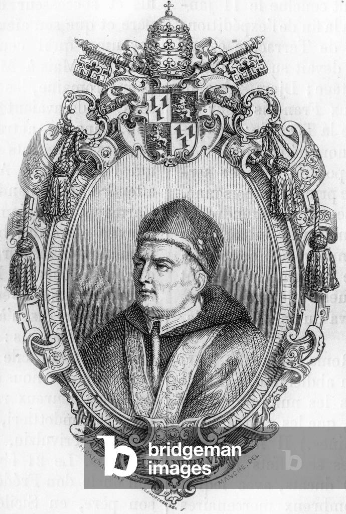 Portrait of Alexander VI (1431-1503).
