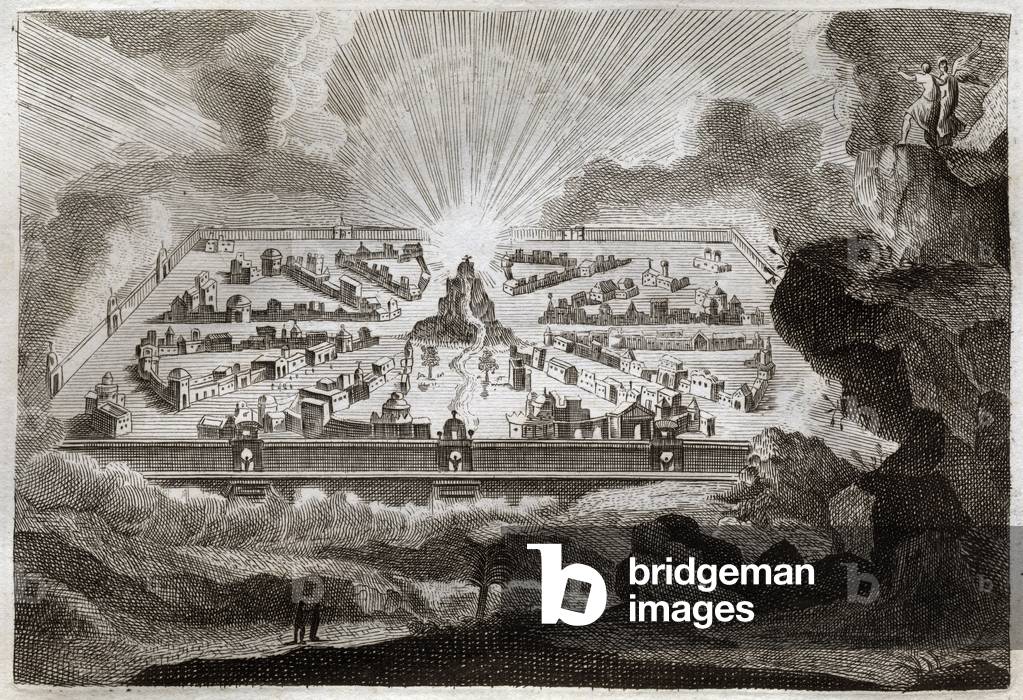 Illustration for the Royaumont Bible, 1811 (engraving)