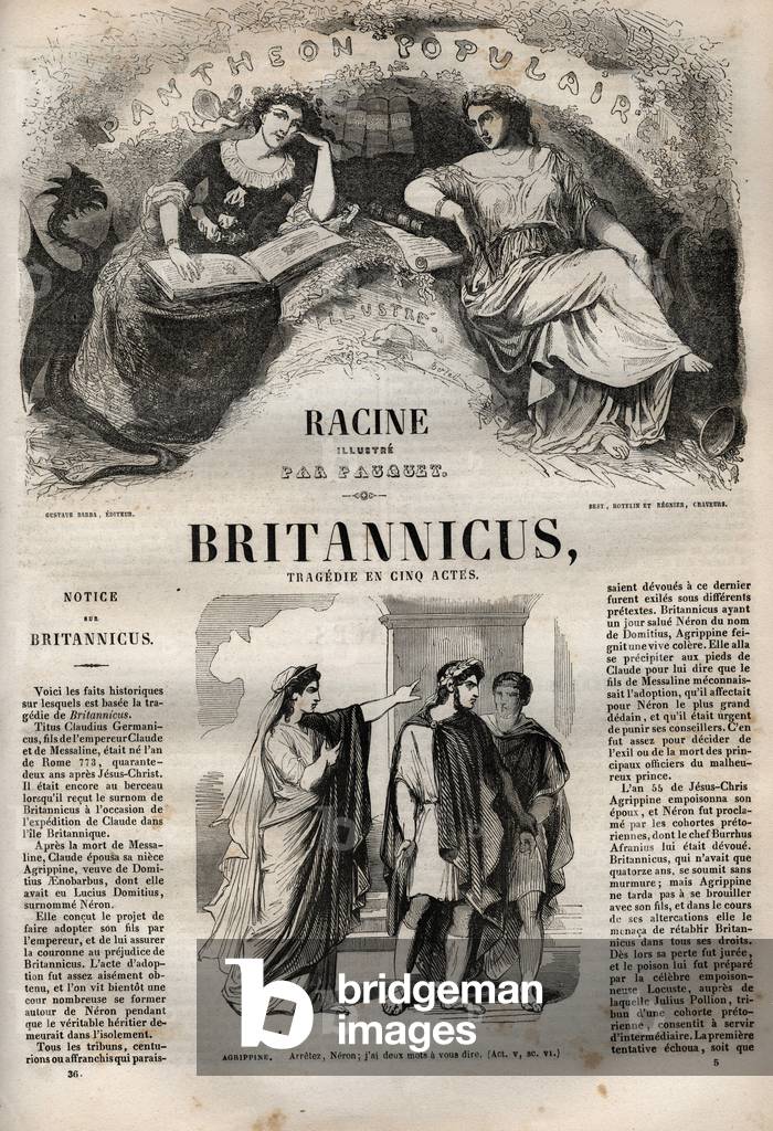 Britannicus tragedie en cinq actes -  