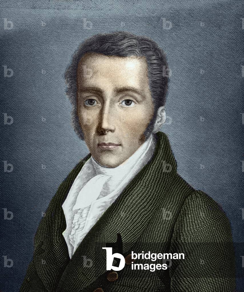 Portrait of Josef Von Fraunhofer German Physicist