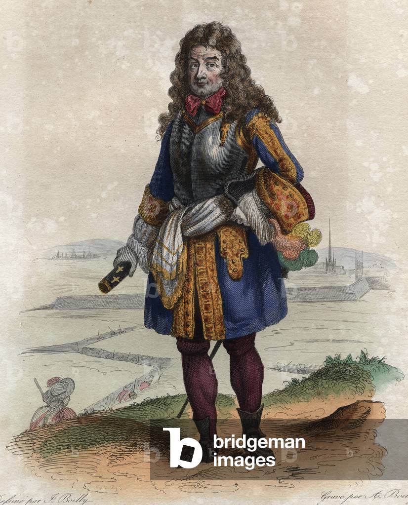 Portrait of Nicolas Catinat de La Fauconnerie (1637-1712), French military commander and Marshal of France.