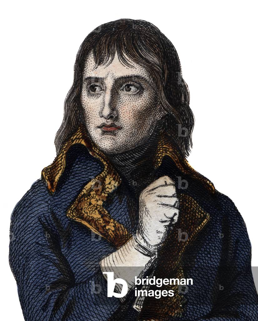Portrait of General Bonaparte (Napoleon Bonaparte) (1768-1821). 