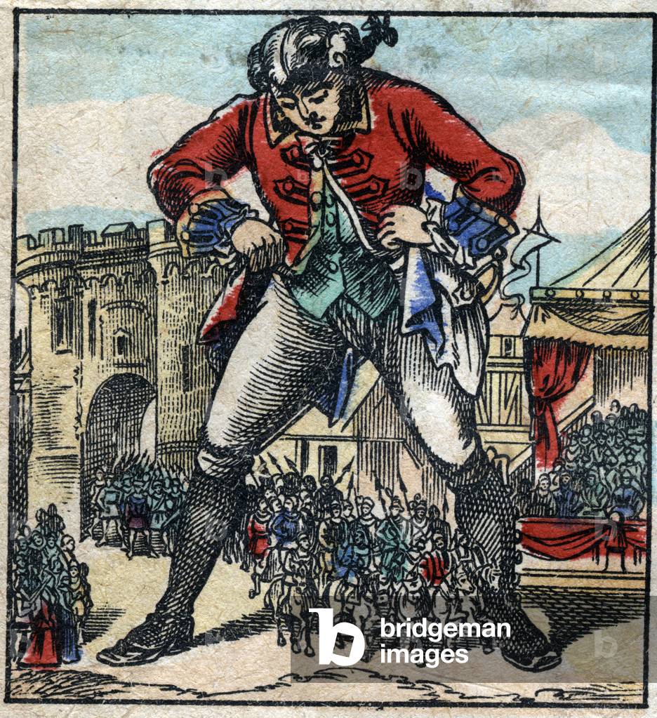 Illustration for Jonathan Swift's Gulliver's Travels, late 19th century (print)