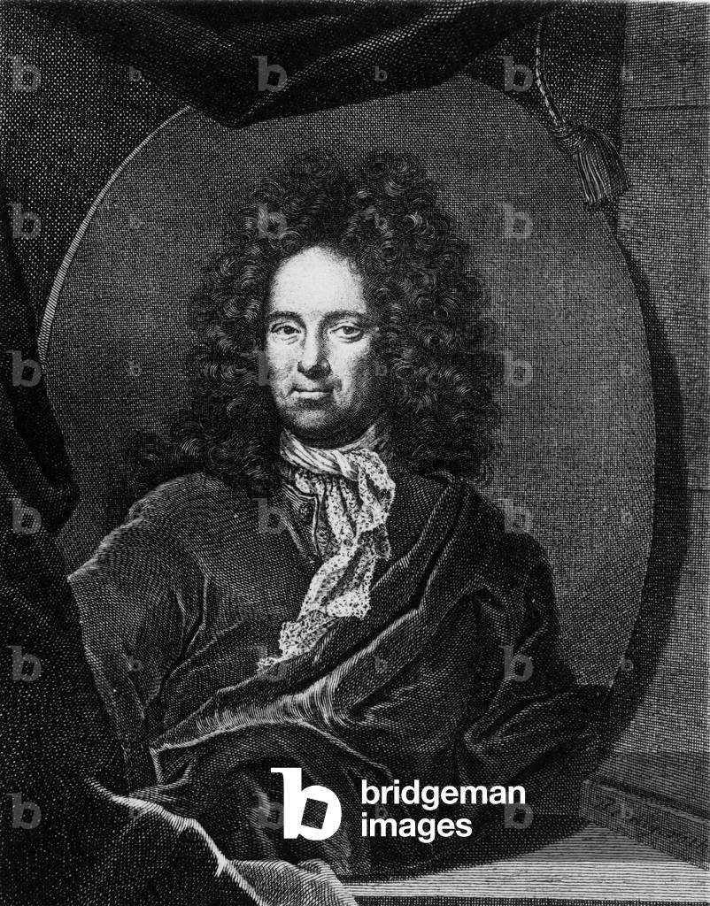 Portrait of Ehrenfried Walter von Tschirnhaus (1651-1708), German mathematician