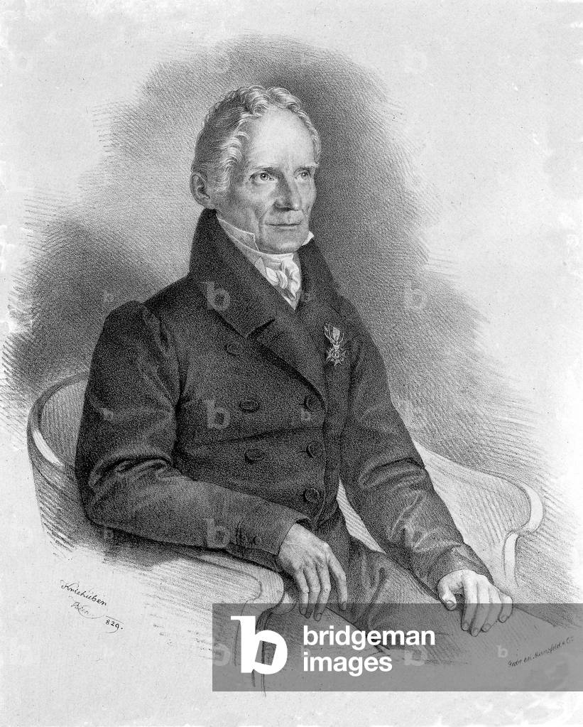 Portrait of Friedrich Mohs (1773-1839) German Mineralogist