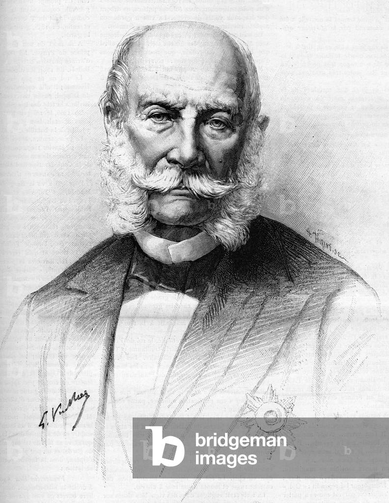 Portrait of William I of Germany (1797-1888).