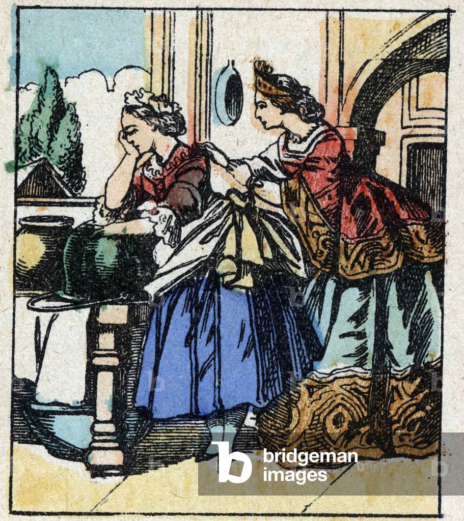 Illustration of Charles Perrault's fairy tale 