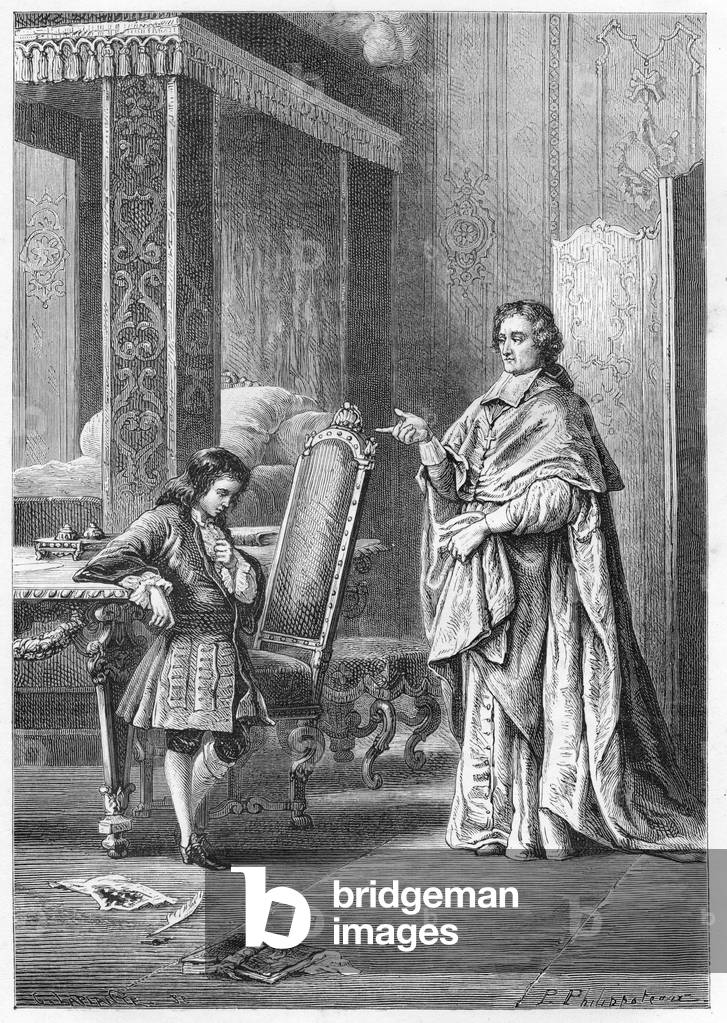 "Francois de Pons de Salignac de La Mothe-Fenelon (Mothe Fenelon" 1801 von French School, b/w