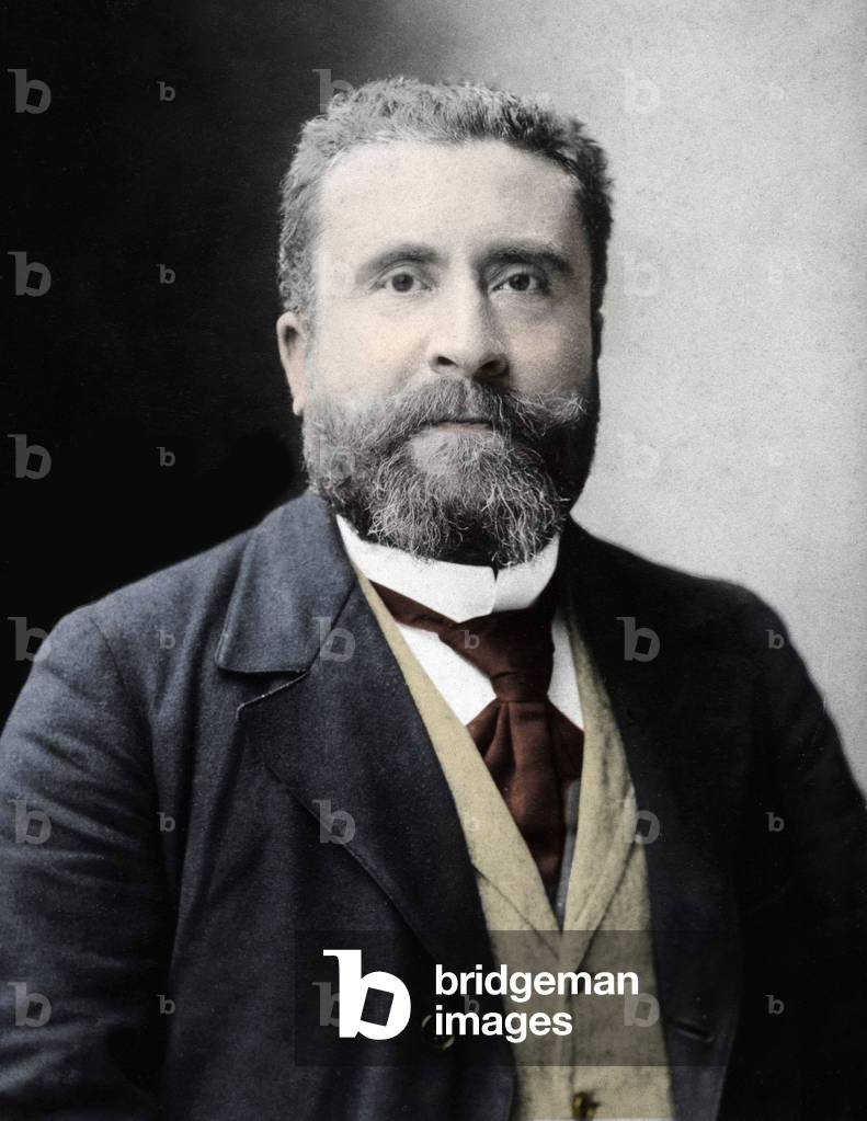 Portrait of Jean Jaures (1859-1914) French socialist depute.