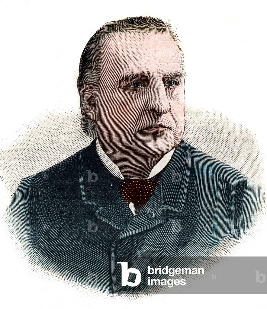 Portrait of Jean Martin Charcot (1825-1893), clinician and neurologist.