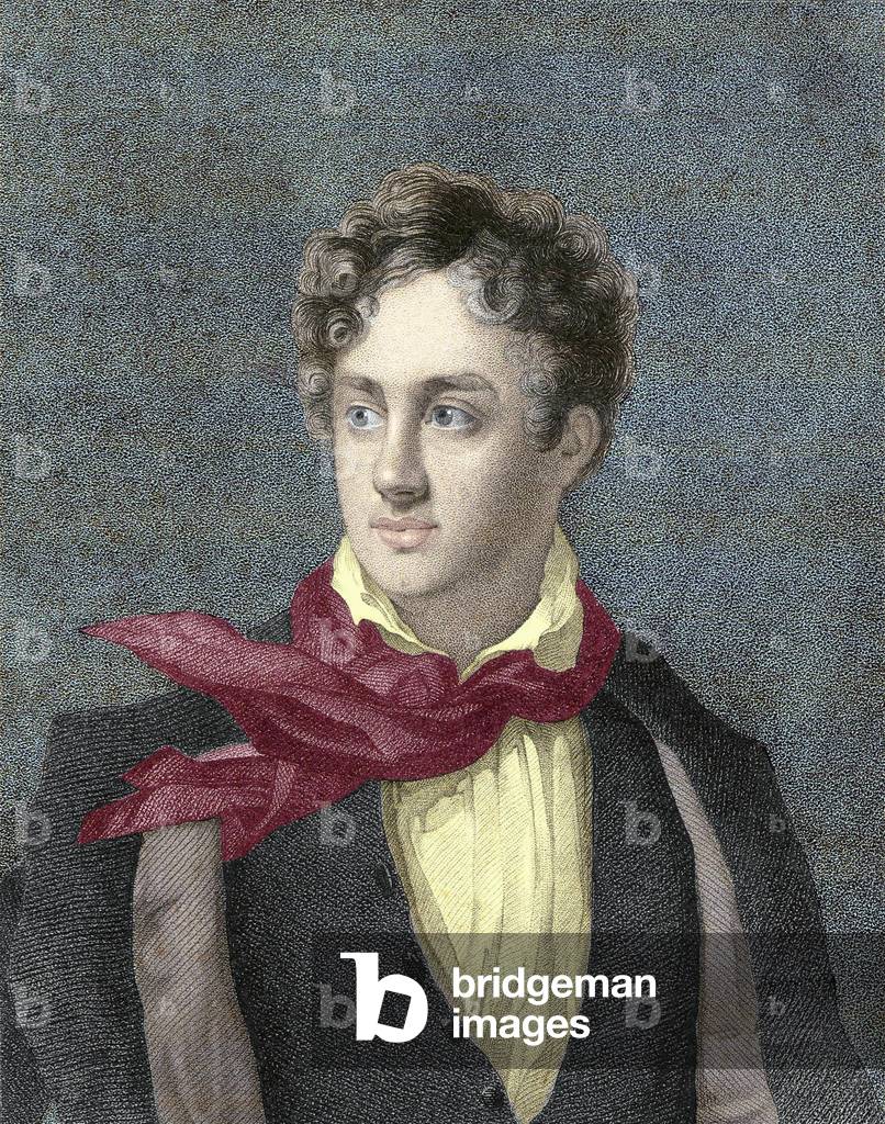 Portrait of George Gordon Noel, 6th Baron Byron, Lord Byron (1788-1824)