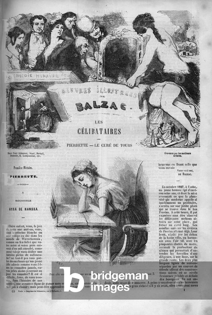 Cover for the novel “” Les celibataires “”