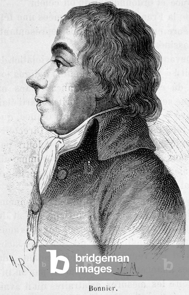 Portrait of Louis Antoine Bonnier d'Alco (1750-1799), French politician.