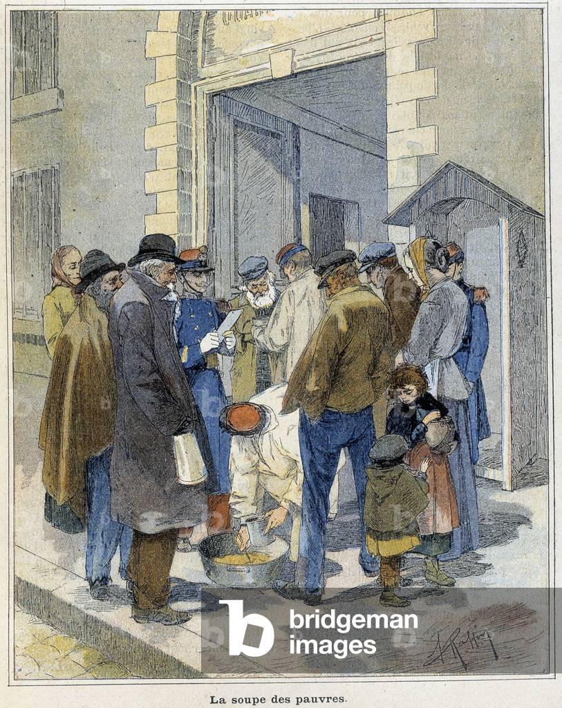 La soup des pauvres - composition de F. Raffin, in 