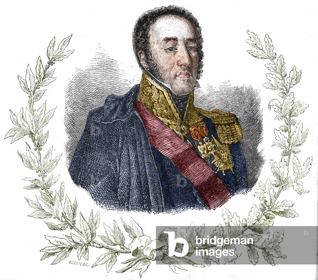 Portrait of Louis Gabriel (Louis-Gabriel) Suchet (1770-1826).