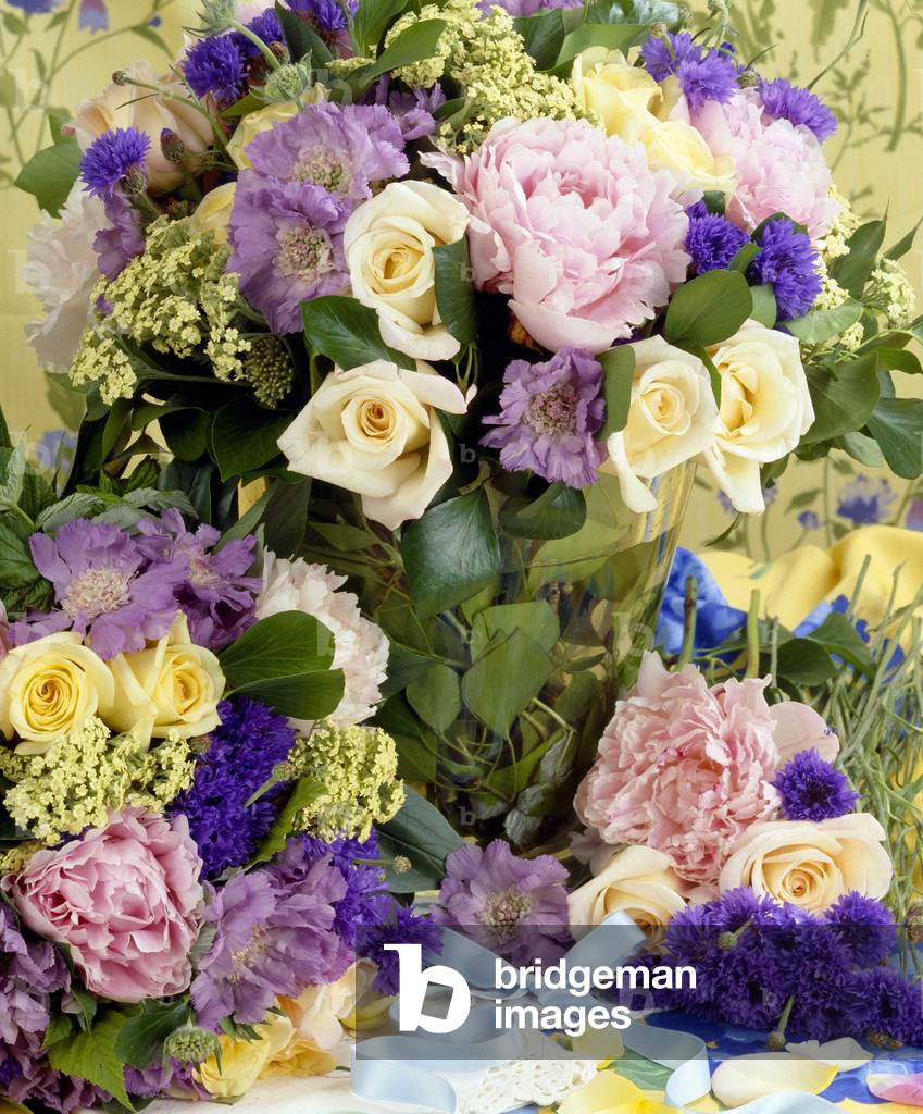 Still life of flowers.