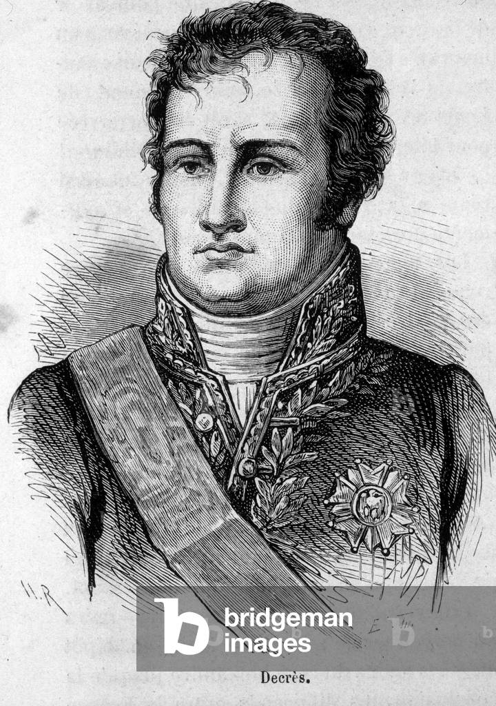 Portrait of Denis Decres (1761-1820) French sailor.